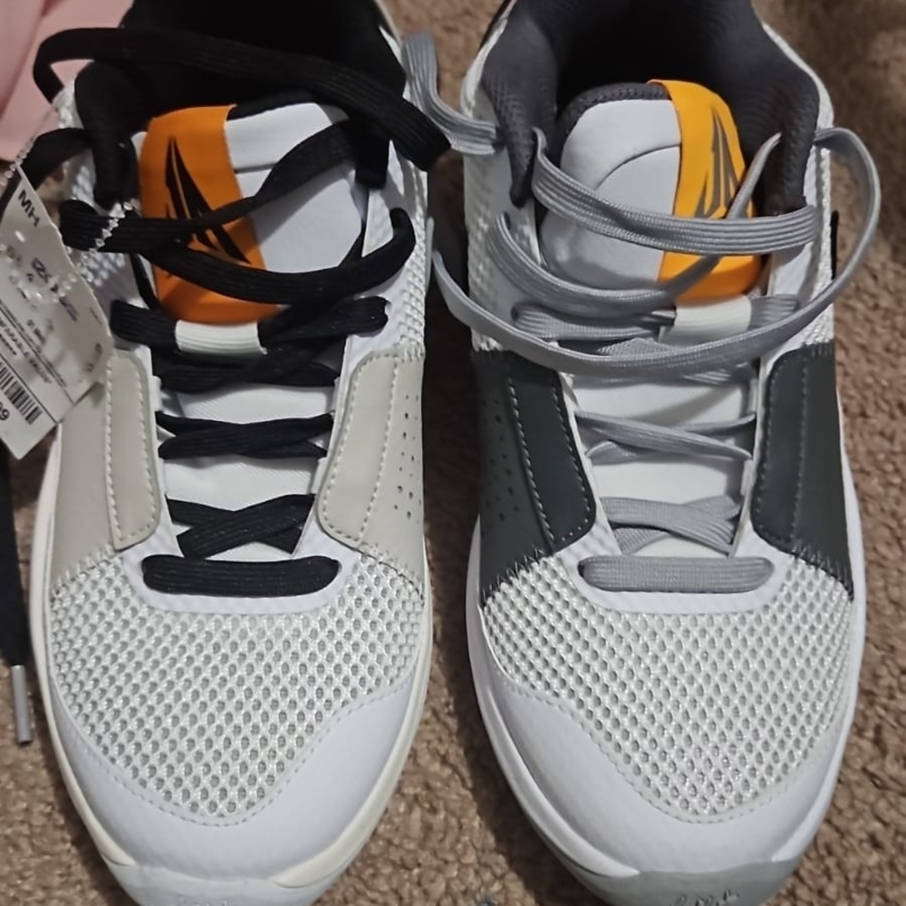 Nike Gray and Black Athletic Shoes